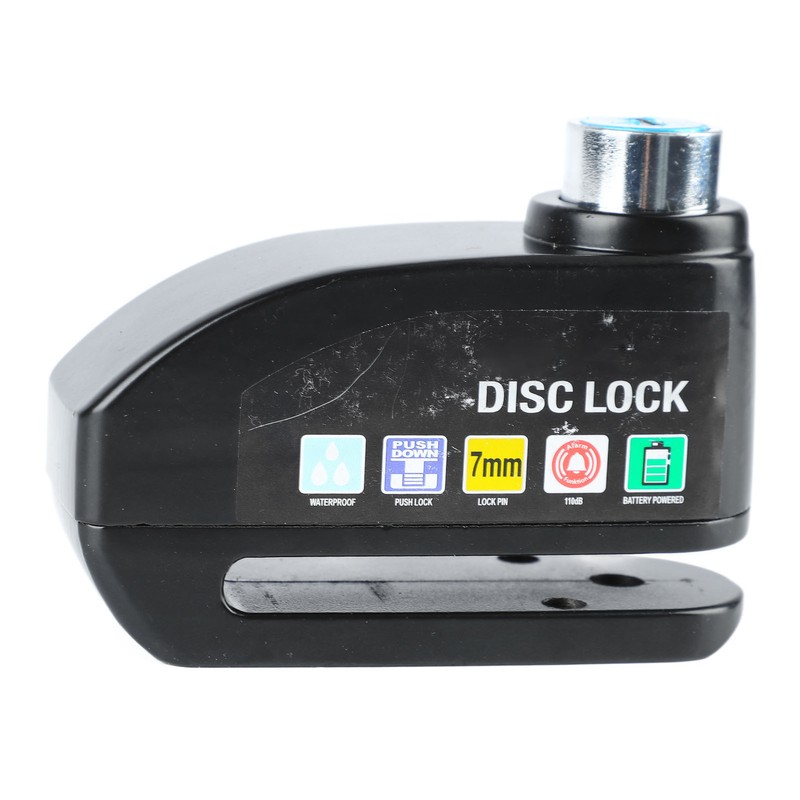 Bicycle Alarm Disc Lock Security Alarm Disc Brake Lock Riding