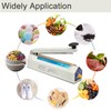 Impulse Sealer 8 Inch 5mm Sealing Heat Sealer for Plastic
