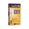 uni-ball Deluxe Roller Ball Pens, (60052) Black Ink, Fine Point