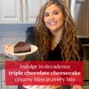 David's Cookies Triple Chocolate Cheesecake 10" - Pre-sliced 14 pcs.