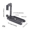 Hersmay Vertical Stand Arca Swiss Quick Release Plate EOS R7