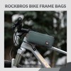 ROCKBROS Bicycle Frame Bag, High-Capacity Top Tube Container with 2