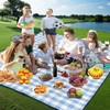 Campsuper 79”x79” Picnic Blanket Extra Large, Waterproof and Foldable Beach