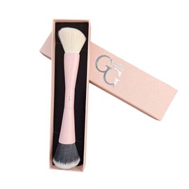 GOODS GALLERY 4 in 1 makeup brush powder brush makeup set blush brush portable & Travel Friendly set make up brushes manage makeup brush & Luxurious Pink Design
