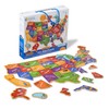 Learning Resources Magnetic U.S. Map Puzzle - Educational Map of