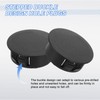 sourcing map 15Pcs Plastic Hole Plugs, 22mm(7/8") Flush Type Panel
