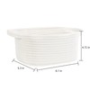 ABenkle Small Storage Basket, Mini Basket, Cute Tiny Cotton Rope