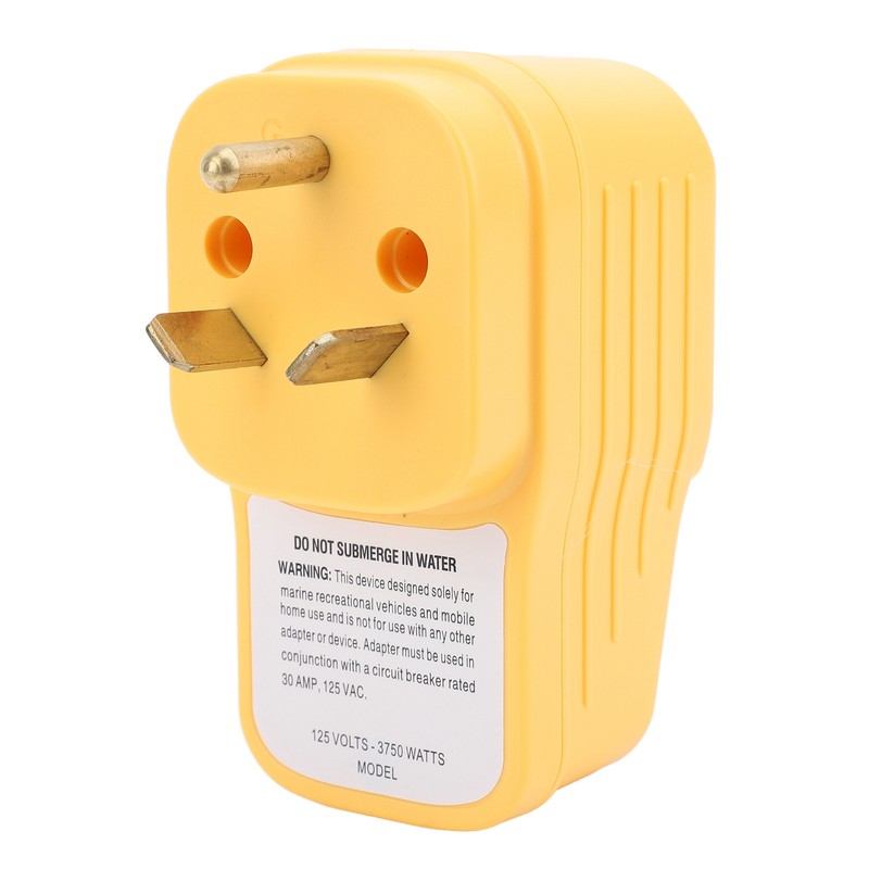 RV Surge Protector 30Amp Male to 30 Amp Female Adapter