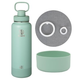 Takeya Active Line II Parts Set, Cue Camber, 0.4 fl oz (1.17 L), 46.1 fl oz (1,170 ml), Cold Insulated, Stainless Steel Bottle, Direct Drinking