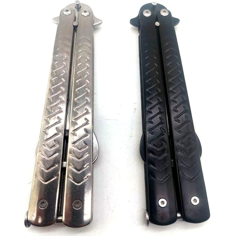 Beautiful Folding Exercise Bottle Opener, Heavy Stainless Steel (2 Pcs)