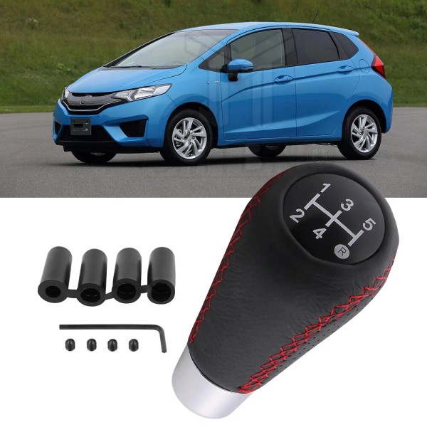 JMTBNO For Honda Fit Car Shift Knob 5 Speed Manual