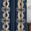 GOHD Spinning Singer. Clipped Voile. Voile Jacquard Window Curtain with