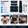 EMS Muscle Stimulator for Home Fitness – USB Rechargeable Ab