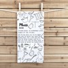LEVLO Mimi Kitchen Towel Mimi Grandma Gifts Mimi Gift Grandma