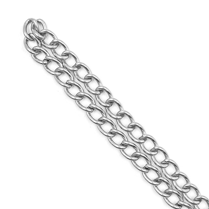 ZONADAH 4 Metres Length 304 Stainless Steel Chain, 1.5mm Diameter