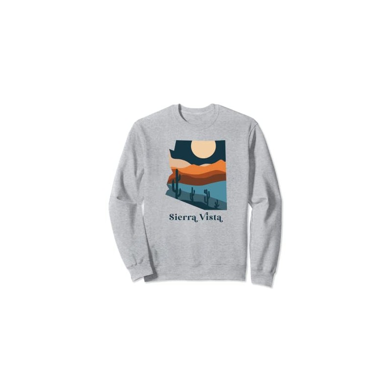 Sierra Vista Arizona Desert Style Boho AZ Landscape Sweatshirt