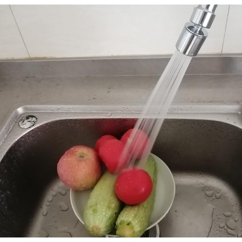 Aireador de boquilla de llave de cocina y baño, extensor