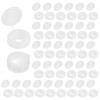 M METERXITY 100-Pack Plastic Hinged Screw Cover Caps, 3mm Shutter