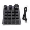 Macro Pad, Macro Keyboard, Programmable Keypad Customized, 16 Key Mini