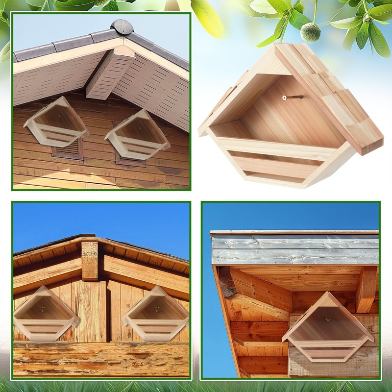 DoubleFill 1 Pcs Cedar Dove Nesting Box Dove House Nest