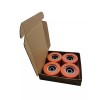 QRInnovations 4 Pcs SUPERIOR QUALITY ORANGE DRUM ROLLER BEARING FOR