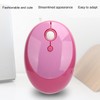 Wireless Mouse 2.4G Bluetooth 4.0 ABS with USB Receiver for