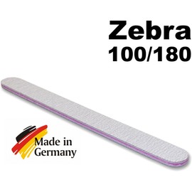 Professional Zebra File Straight 100/180 Pack of 50