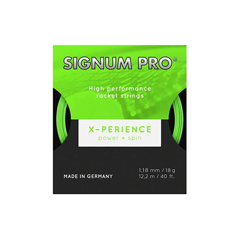 Signum Pro Unisex - Adult Xperience String Set 12m Neon