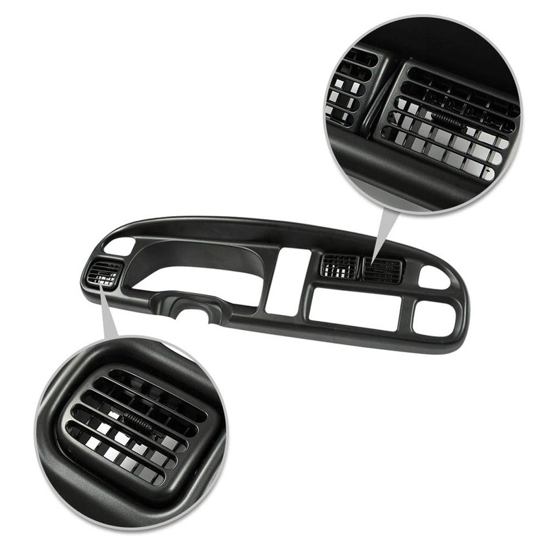 G-PLUS Dash Board Bezel Cover Instrument W/Vents, Compatible with Dodge