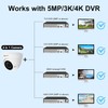 Anpviz 5MP Analog CCTV Camera, HD 4-in-1(TVI/AHD/CVI/CVBS), 4X Manual Focus/Zoom