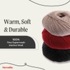 Yarnalia Wooly Merino Worsted Weight Yarn for Knitting - Ultra-Soft,