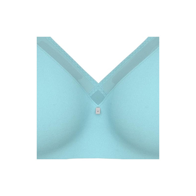 Triumph Women's True Shape Sensation T Minimiser Bra, Silver Blue,