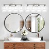 Unicozin Bathroom Light Fixtures, 4 Light Vanity Lights for Bathroom,