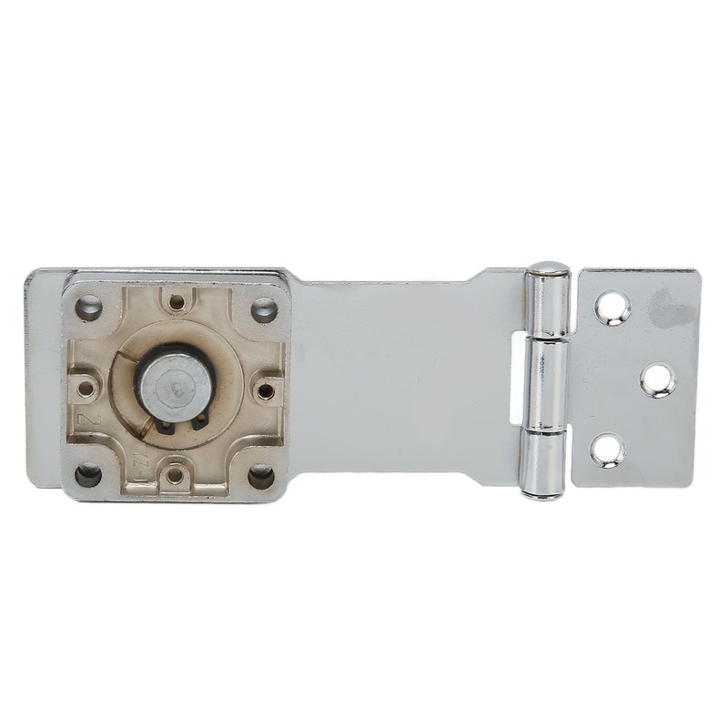 Mechanical Password Lock Silver Combination Lock Anti Theft Hasp Lock