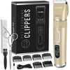 Dog Clippers 3-Speed Low Noise Cordless Pet Grooming Tools for