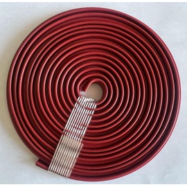 Qty. (1) Van Mark 3658 - Replacement Vinyl Strip - Fits On M10 Siding Brake Mark I, Red