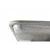 Winco Commercial-Grade Stainless Steel Sheet Pan, Open Bead, 20 Gauge,