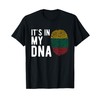 It's in my DNA Lithuania Flag Lithuanian Gift T-Shirt