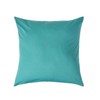 HOMESCAPES Teal Pure Egyptian Cotton Euro Size Pillowcase 80 x