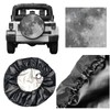Full Moon Astronomy Spare Tire Cover Weatherproof Waterproof Wheel Tire