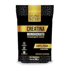 NATSA Creatina Monohidratada 500 g | 5 g toma |100 porciones | Con scoop | Calidad Premium | 100% Pura