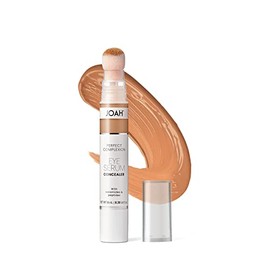 JOAH Perfect Complexion Eye Serum Concealer, Hydrating Under Eye Makeup and Skincare for Dark Circles and Puffiness, Tan Deep Neutral
