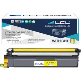LCL TN229 TN229XL Yellow Toner Cartridge Compatible with Brother TN229XLY TN 229 229XL TN-229XL TN-229 Toner for MFC-L3780CDW HL-L3280CDW HL-L3220CDW MFC-L3720CDW L3295CDW L3300CDW L8245CDW Printer