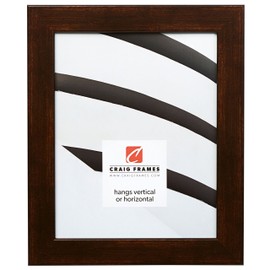 Craig Frames Bauhaus 125 Picture Frame, 8 x 10 Inch, Modern Aged Copper