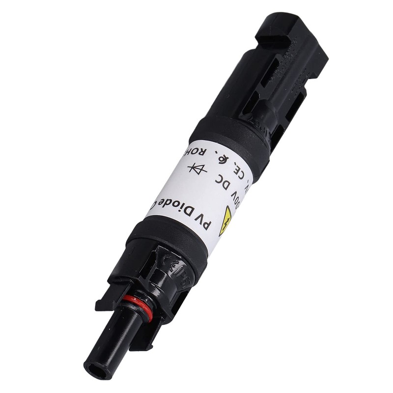 Solar Fuse Connector Eujgoov 1000V Waterproof Solar Fuse Holder Male