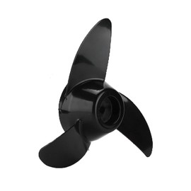 Akozon Electric Boat Propeller, 3 Blades Motor Boat Propeller Electric Motor Outboard Motor Boat Propeller Electric Propeller Motors Assembly for 50lb 60lb 68lb 88lb Outboard 12V 24V Motors