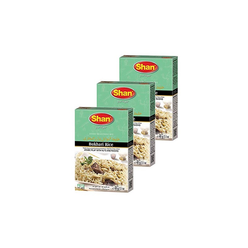 Shan Bukhari Rice Arabic Seasoning Mix 2.11 oz (60g) -