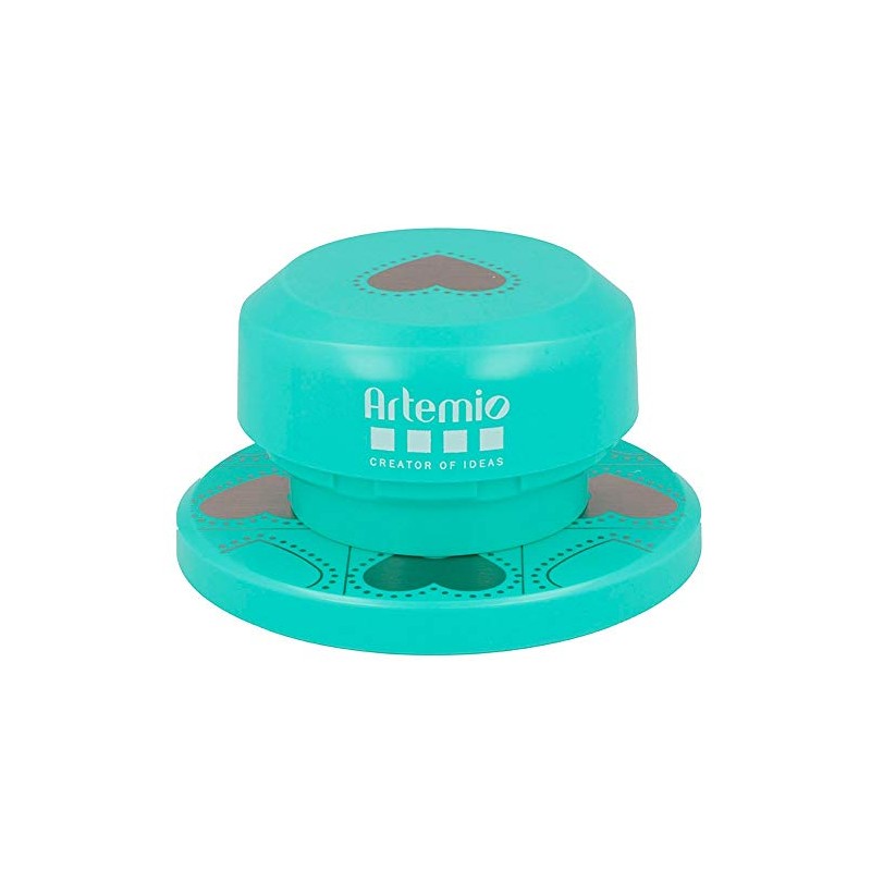 Artemio Heart Hole Punch Flying Metal, Multi-Colour, 12.5 x 7