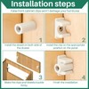Juexica 16 Pairs False Cabinet Front Clip False Front Clips