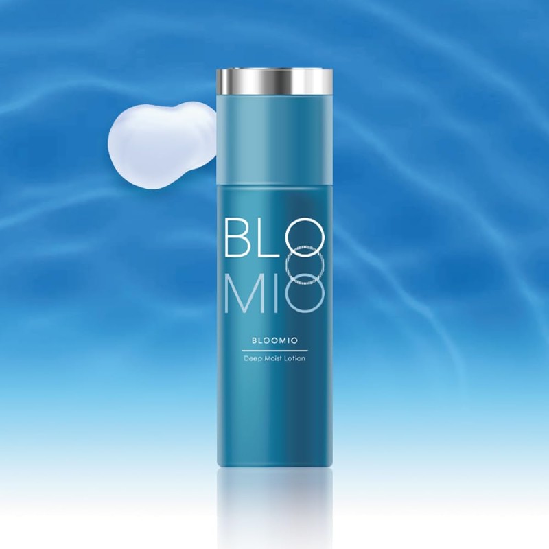 BLOOMIO Deep Moist Lotion (Blue Ceramide, Dipotassium Glycyrrhizinate, Carming Fleur)